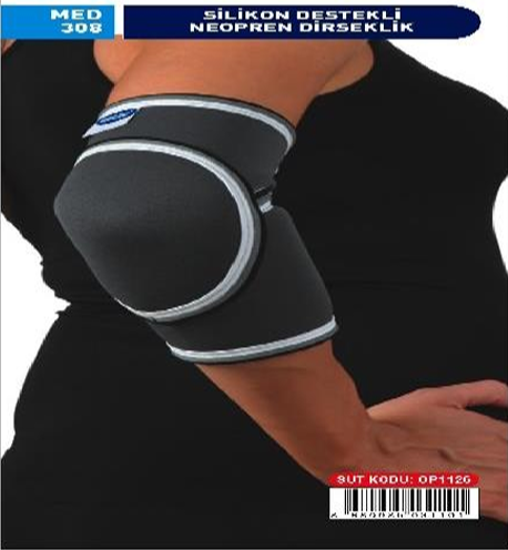 MED-308 SİLİKON DESTEKLİ DİRSEKLİK