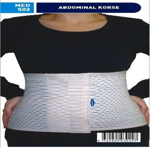 MED-502B ABDOMİNAL KORSE - 16 CM