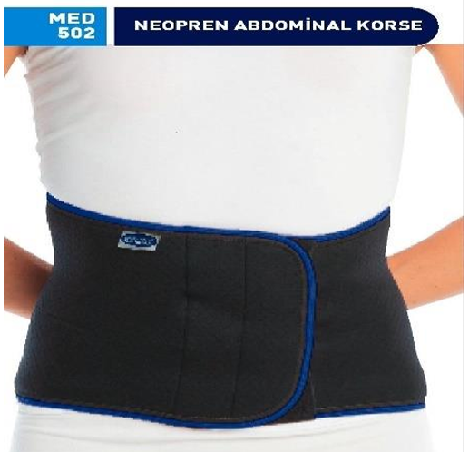 MED-502N ABDOMİNAL KORSE NEOPREN