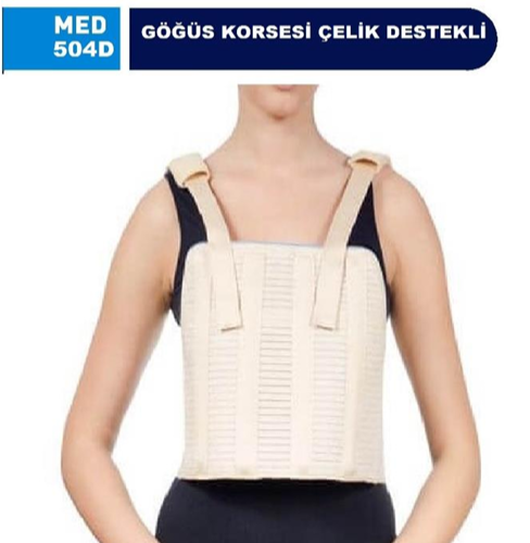 MED-504 GÖĞÜS KORSESİ ÇELİK DESTEKLİ