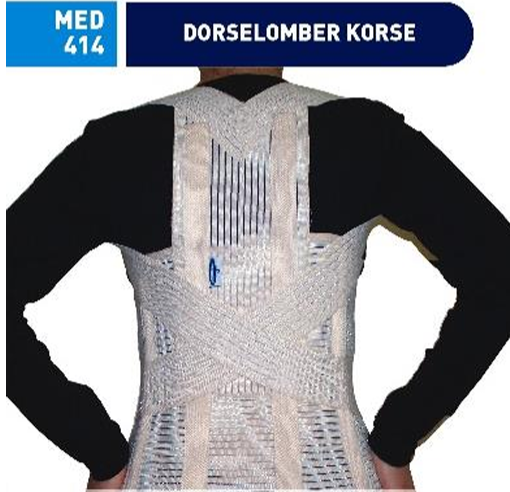 MED-512 DORSELOMBER KORSE