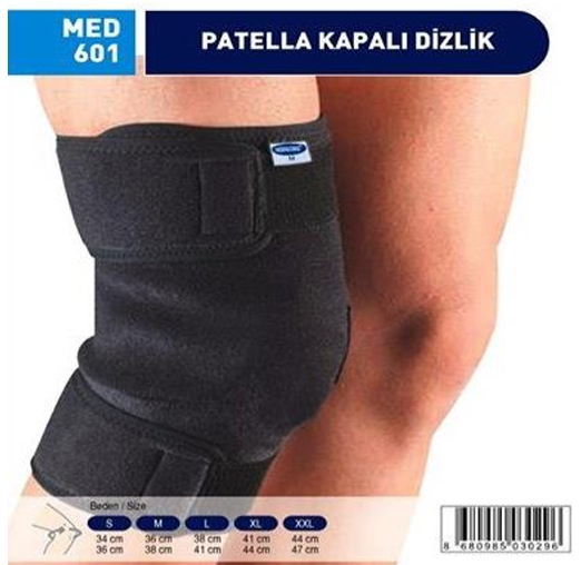 MED-601 PATELLA KAPALI DİZLİK