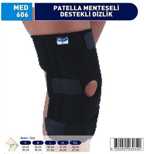 MED-606 PATELLA MENTEŞE DES. DİZLİK
