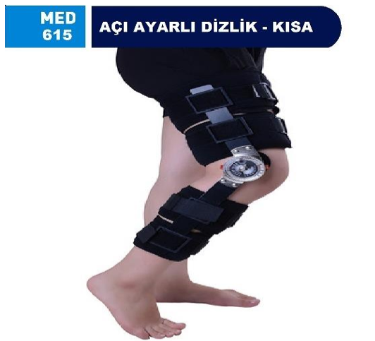 MED-615 AÇI AYARLI DİZLİK (KISA)