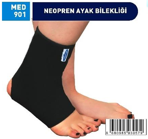 MED-901 NEOPREN BASİT AYAK BİLEKLİĞİ