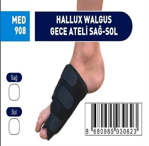 MED-908 HALLUX WALGUS GECE ATELİ