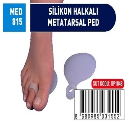 MED-815 SİLİKON HALKALI METATARSAL PED