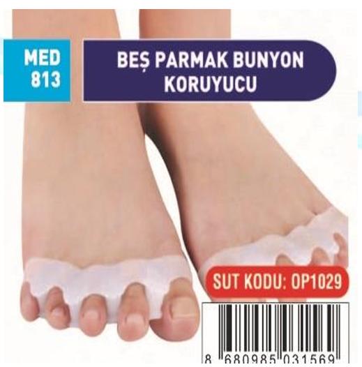 MED-8019 BEŞPARMAK BUNYON KORUYUCU