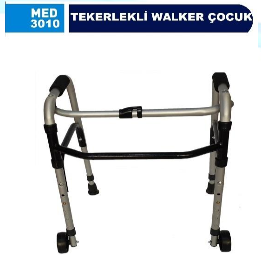 MED-3010 TEKERLEKLİ WALKER ÇOCUK